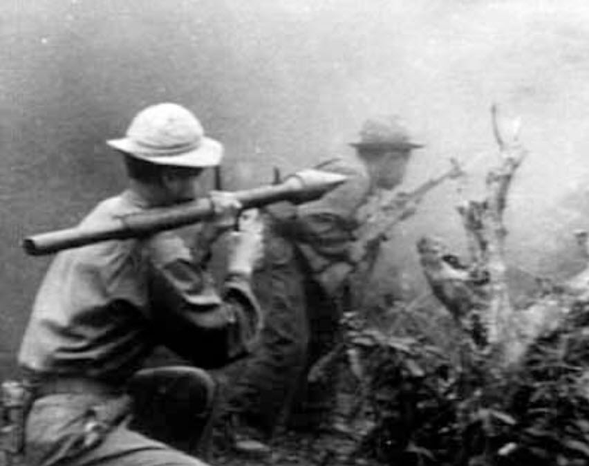 Viet Cong soldiers with RPG.