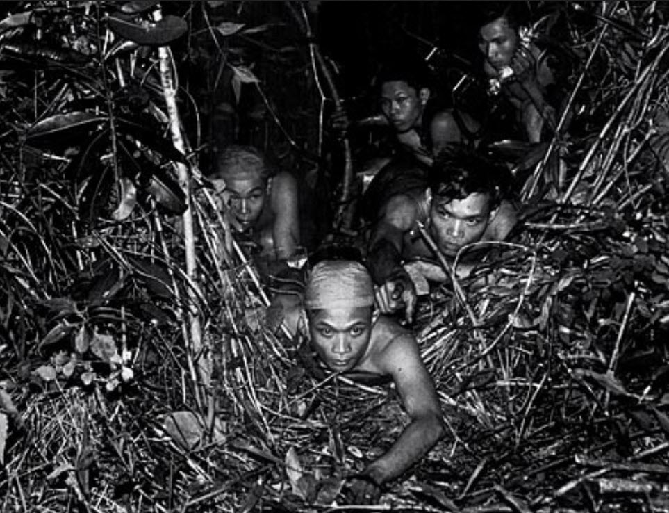 Infiltration by Viet Cong sappers.