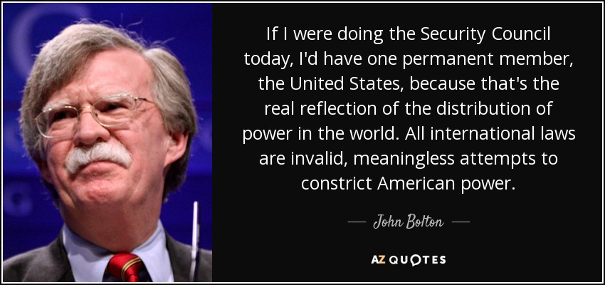  Negotiation is not a policy. It's a technique. It's something you use when it's to your advantage, and something that you don't use when it's not to your advantage. John Bolton 