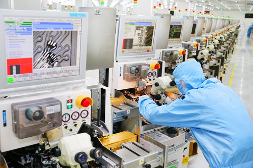 Chinese integrated chip manufacturing facility. 