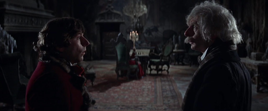 Scene from the Fearless Vampire Killers. It's a great flick and does help to carry you away to another time and place. It is, thus, great escapist viewing.