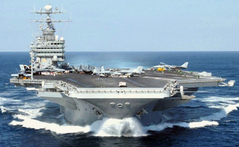 American aircraft carrier.