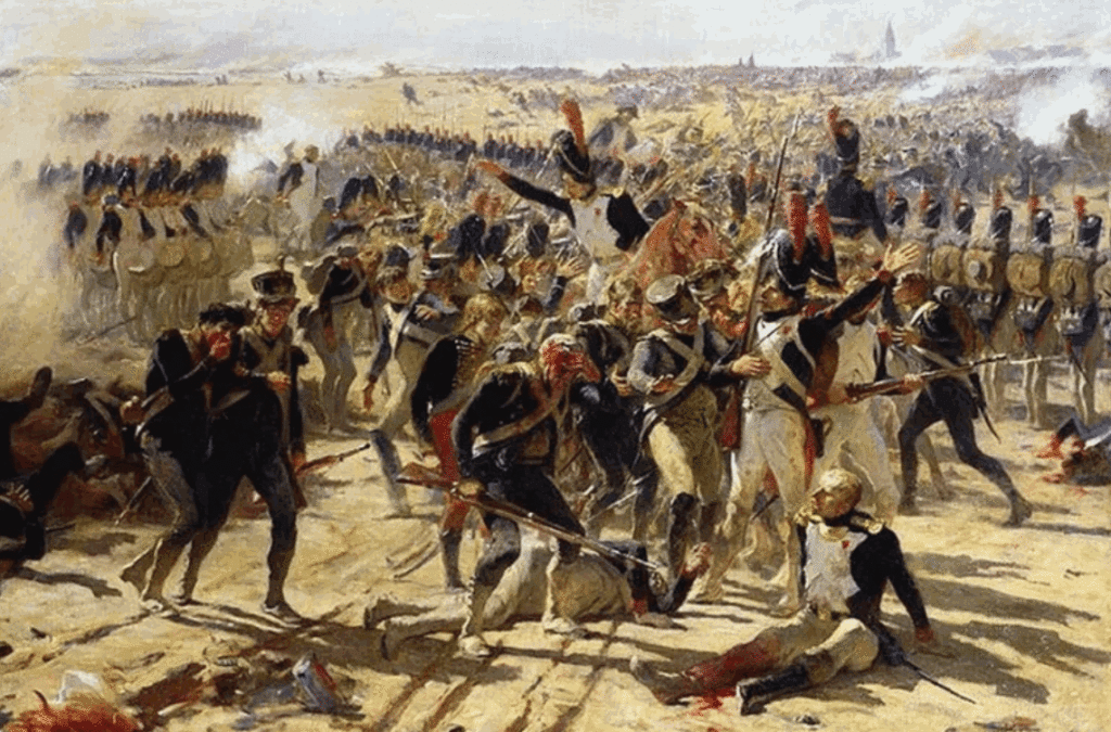 The Battle of Aspern-Essling was fought May 21-22, 1809, and was part of the Napoleonic Wars (1803-1815).