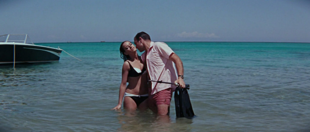 Bond being the quintessential man. Bond. James Bond.  Thunderball is a classic James Bond 007 movies. It is a movie that has something for everyone, and ages well. It gets better with time.