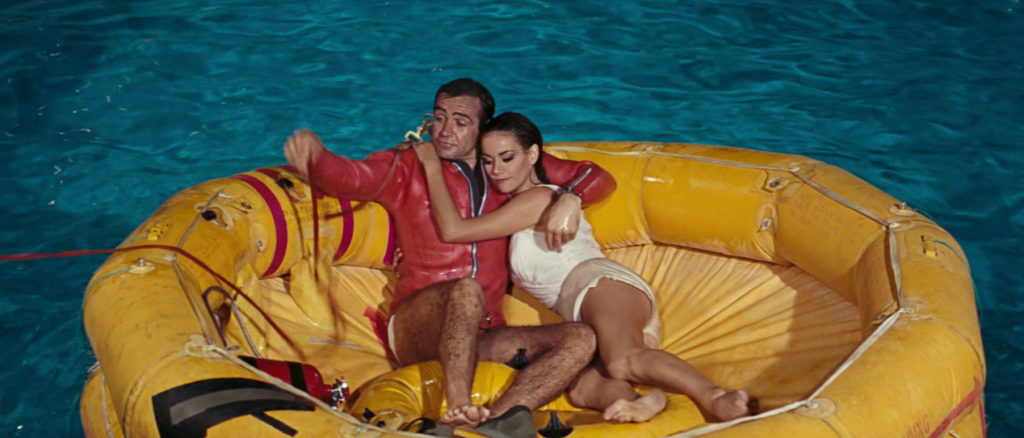 After killing the bad guys, it's time to relax and enjoy the fruits of your efforts. Don't you think? Thunderball is a classic James Bond 007 movies. It is a movie that has something for everyone, and ages well. It gets better with time.
