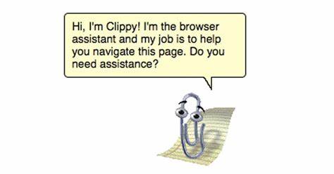 Clippy the demon from Hell.