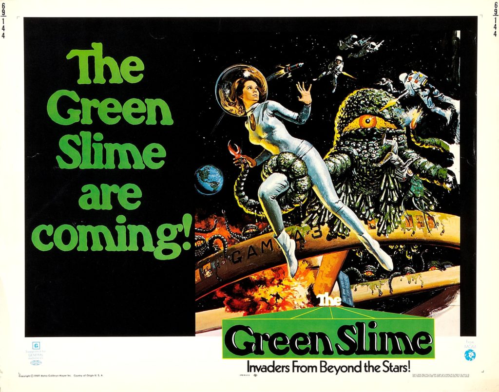 Greenslime movie poster.
