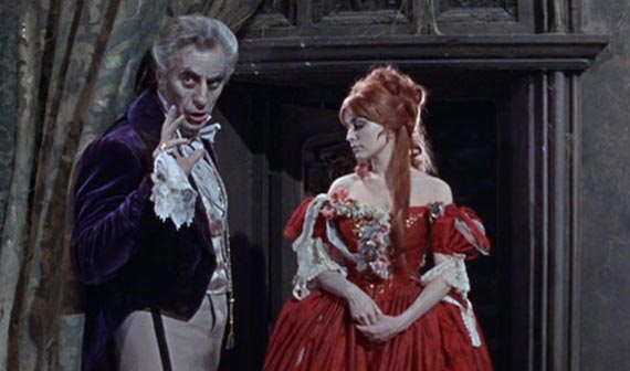 Scene from the Fearless Vampire Killers. It's a great flick and does help to carry you away to another time and place. It is, thus, great escapist viewing.