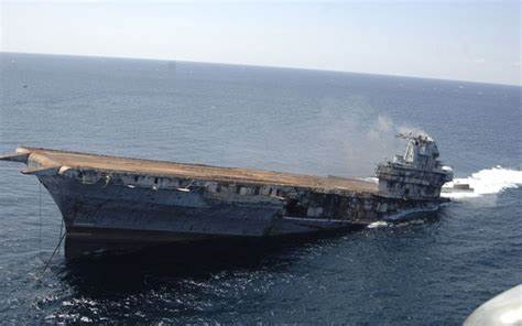 During World War II, American Aircraft carriers were targeted and sunk.