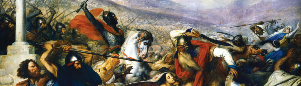 Christians fought Muslims in the South of Spain and it was horribly tragic.