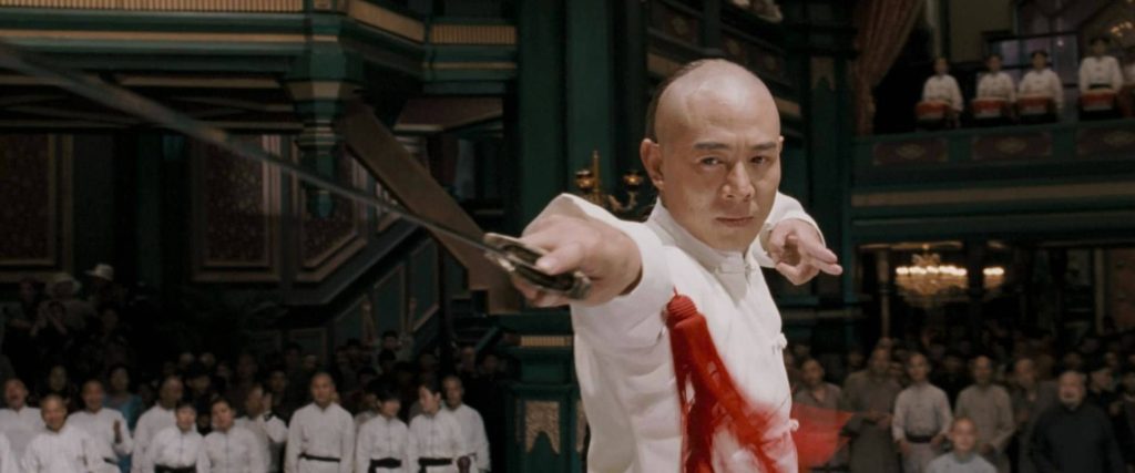 Jet Li in the movie "Fearless".