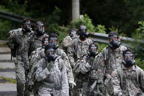 Federal Police in America have been training alongside the American military to best be able to deal with Americans within the individual states.