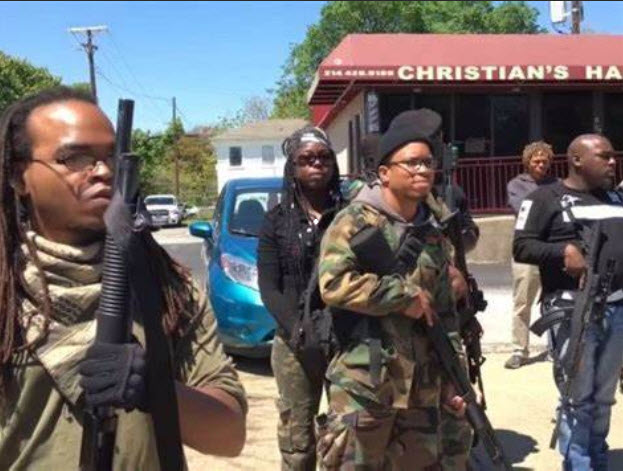 BLM - Black Lives Matter forces demanding "social and racial change".