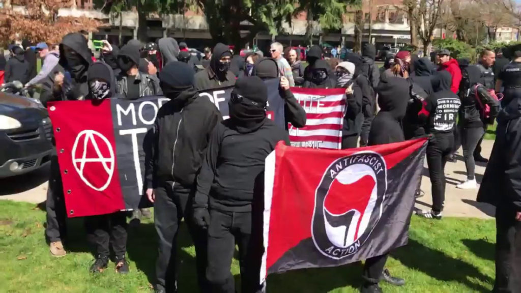 Antifa are the "Brown Shirts" of the American Democrat Party.