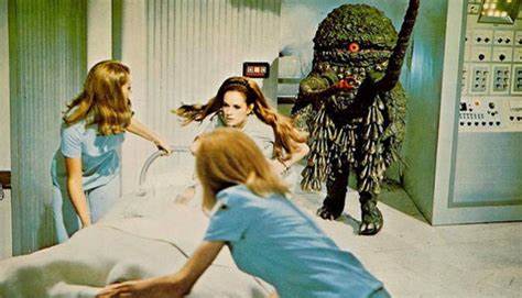 The 1960's class "B" science fiction movie: "The Green Slime".