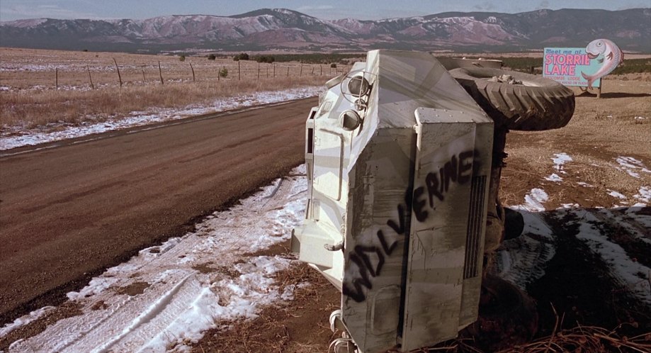 Scene from the 1980's movie "Red Dawn".