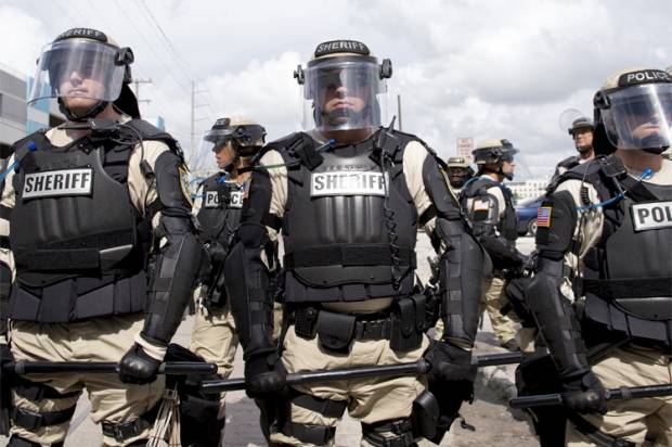 American police forces today.