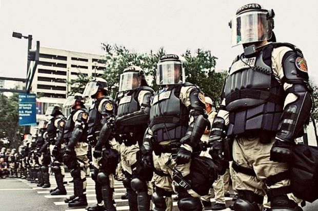 American police forces today.