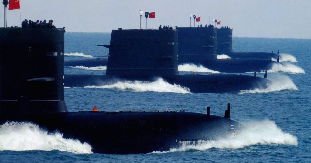 Chinese attack subs have been on alert since CNY and moved into place when China went DEFCON ONE.