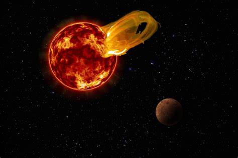 A flare star can emit enormous plumes of radiation and can cause all sorts of trouble for a nearby planet.