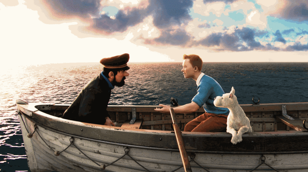 Captain Haddock works brilliantly for the most part: he's unpredictable, endearing, and colourful in all the ways Tintin himself isn't. While the youngster is well played by Jamie Bell, he's mostly just there to work out the clues for the audience. Tintin and Haddock make for a good double-act, though: brains and brawn, cunning and in-over-his-head rashness; together they'd make a good Indiana Jones. 