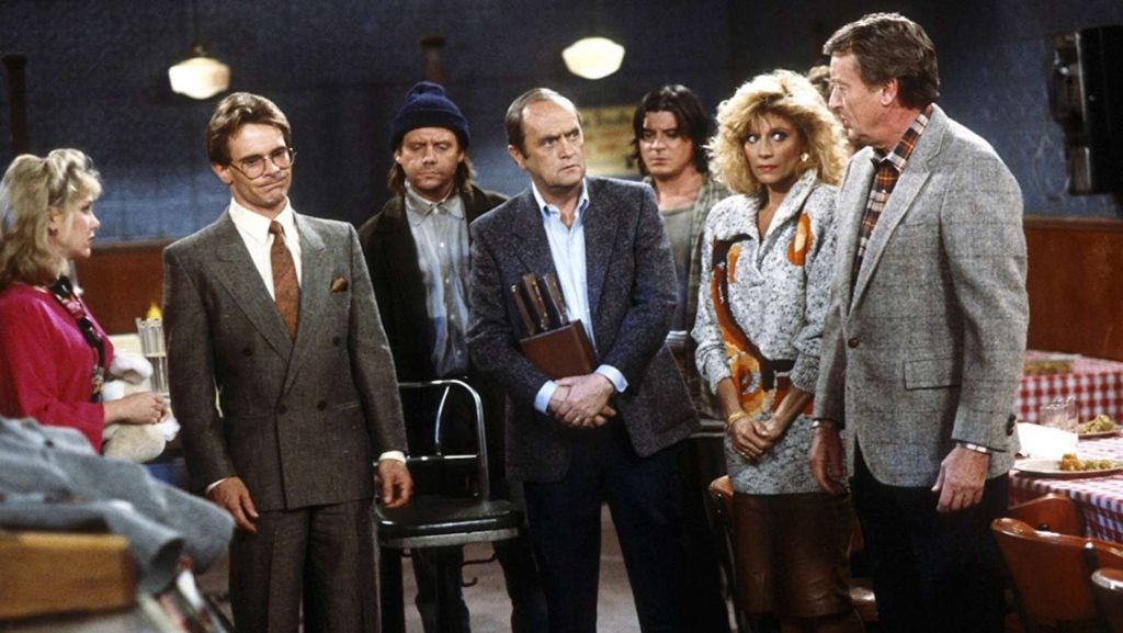 Newhart is a classic piece of 1980's television. It described America leading up to the Bill Clinton Presidency and thus was free of all the political correctness mumbo-jumbo that followed it.