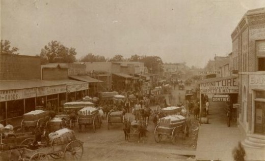 Oklahoma during the 1880s.