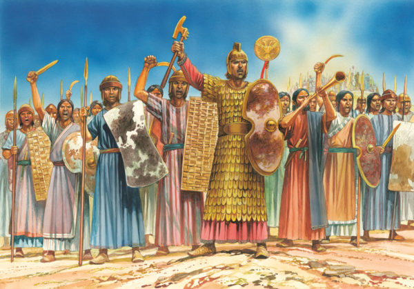 The Spearmen of the Hittite Army.