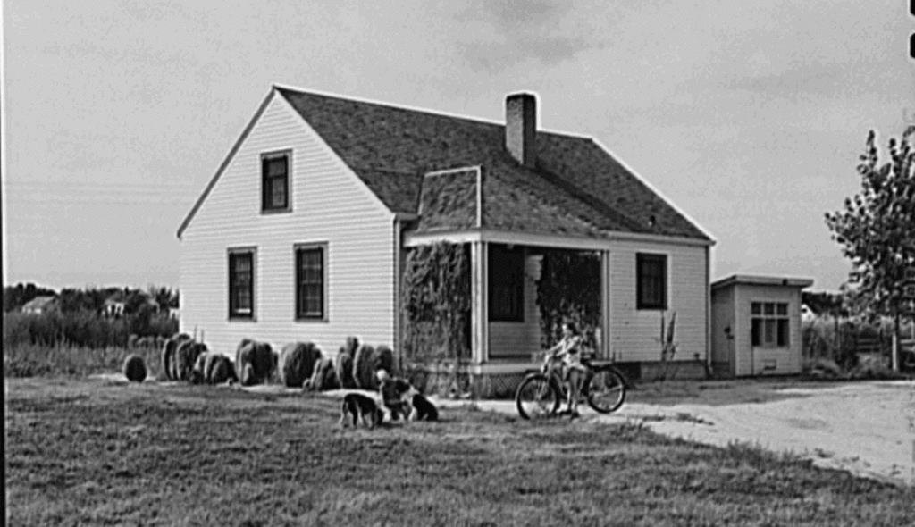 Nebraska farm house.