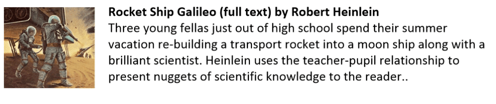 Rocket Ship Galileo (full text) by Robert Heinlein
