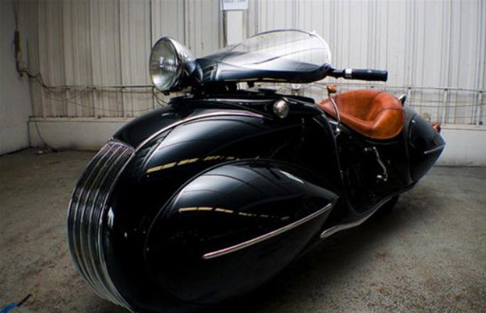 1930's Art Deco Henderson Motorcycle