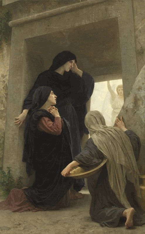 Le Saintes Femmes au Tombeau painting.