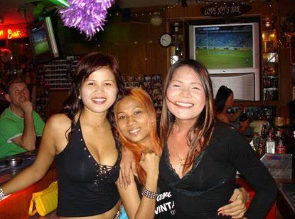 Having fun at the clubs in Thailand.