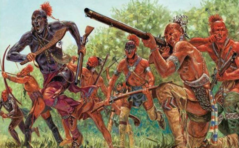 American indians attack
