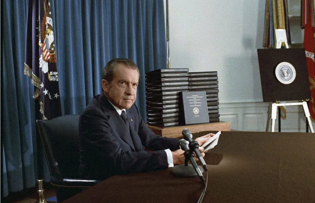President Nixon.