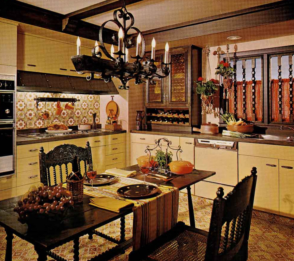 1970's kitchen.