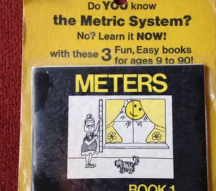The metric system.
