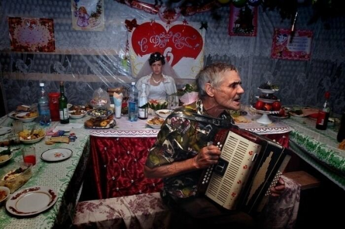 Russian Wedding Party.