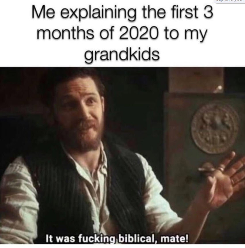 Fucking Biblical.