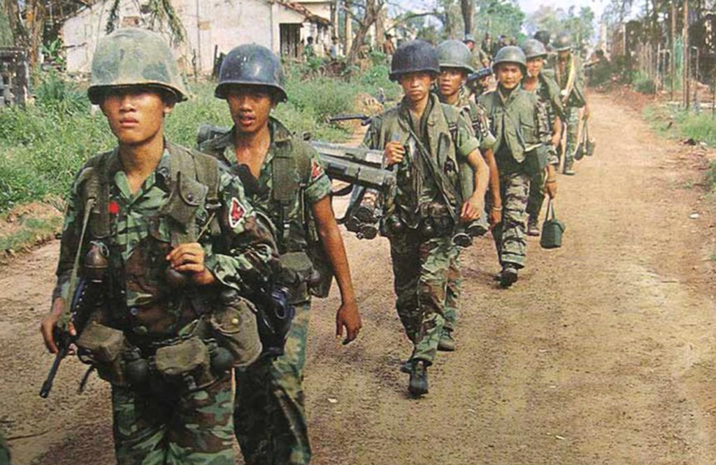 Historical photo of ARVN soldiers.