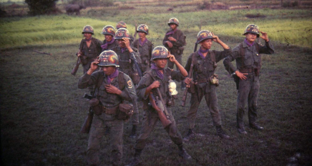 More ARVN soldiers of South Vietnam.