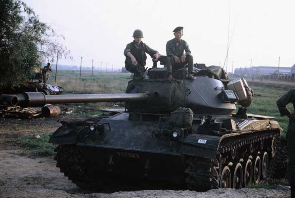ARVN tank.