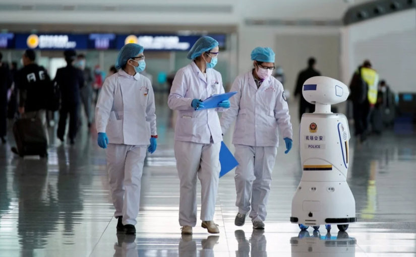 About those cute little robots that are all over China these days…