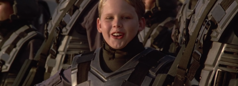 Starship troopers child soldier