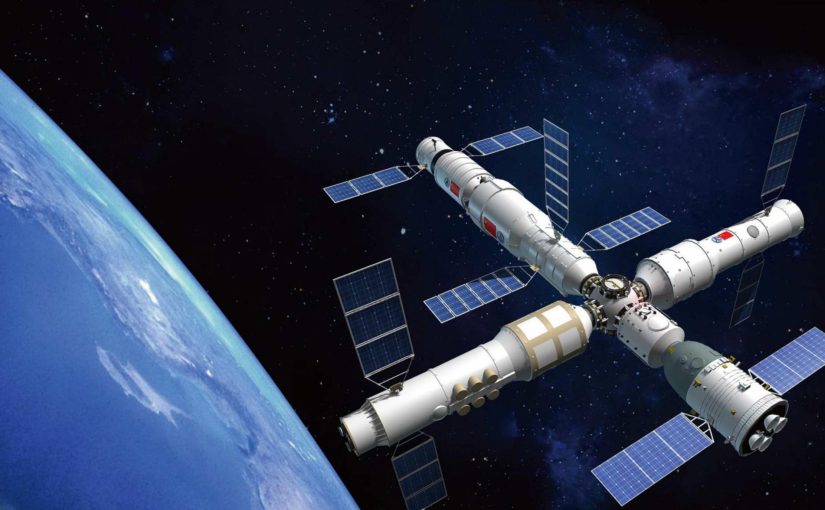 Why is Space-X trying to ram the Chinese Space Station? Why did the US Space Military Command approve the flight trajectory?