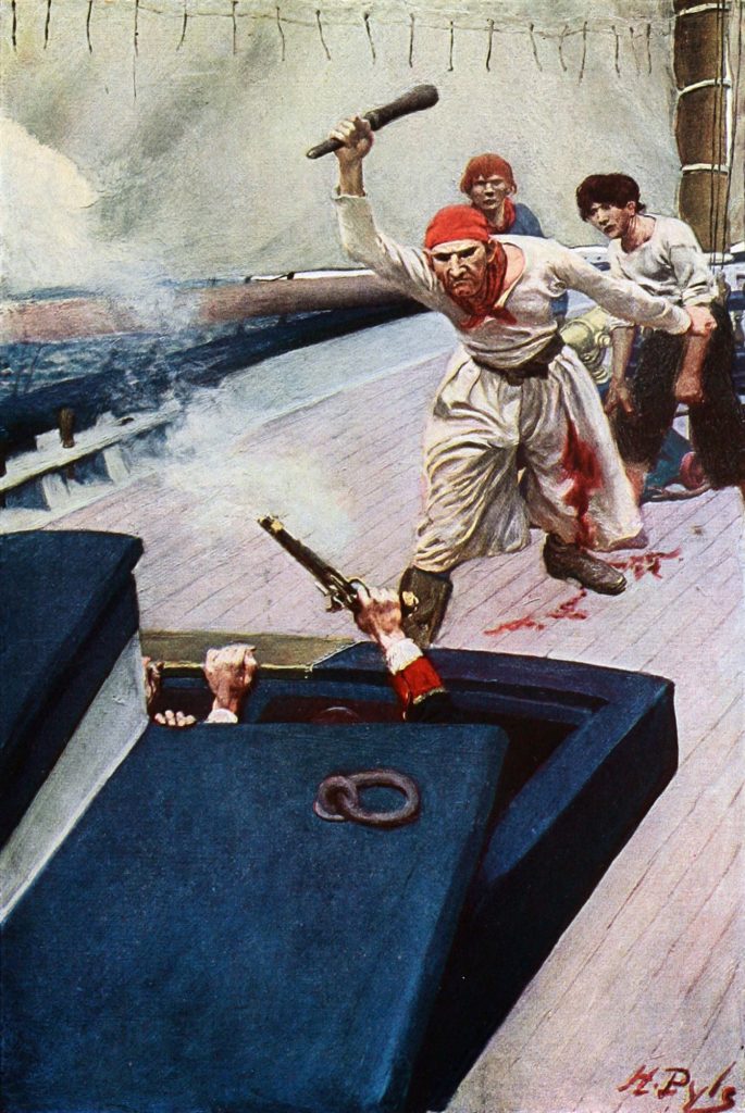 018 HOWARD PYLE PIRATES FIGHT