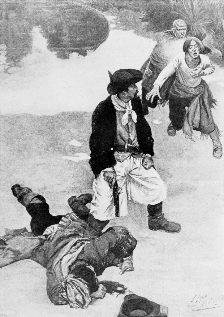 04 HOWARD PYLE SHOT IN THE HEAD