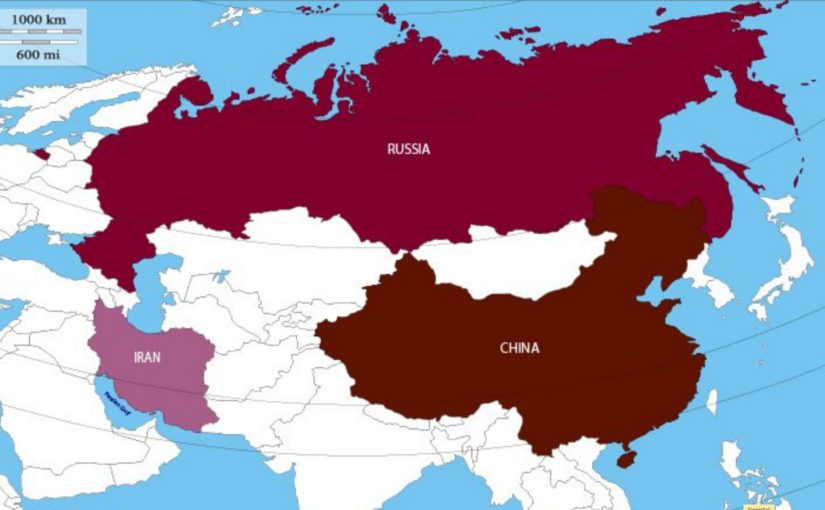 Russia and China has become one nation