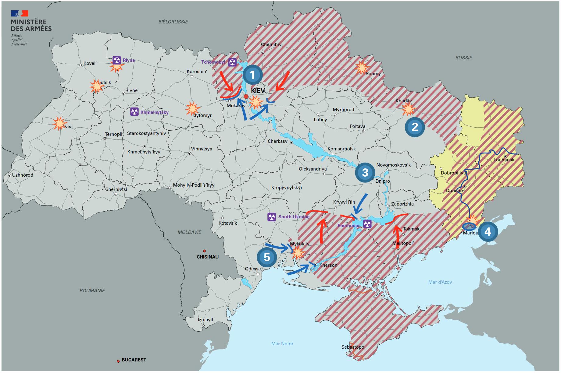 Карта боевых действий на украине на сегодня официальная информация мо рф