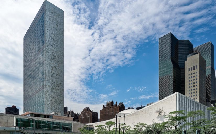 Which nation and city shall become the home for the new United Nations?